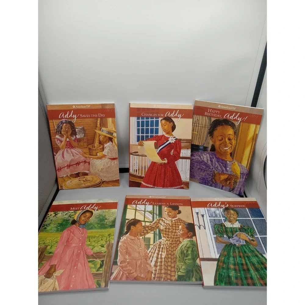 American Girl Addy Box‎ Set Books 1-6 Full Series Historical Fiction 1994 Vtg